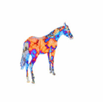 Horse of a Different Color photo sculptures