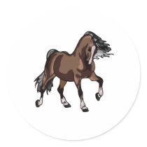 Horse of a Different Color stickers