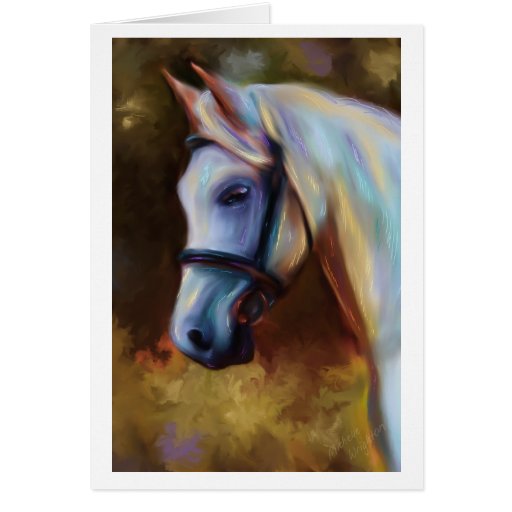 Horse of Colour - Horse Painting Notecard