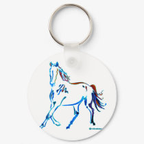 Horse of Many Colors keychains by Whimzicals Horse of Many Colors keychains