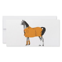 Horse on Holiday photo cards by LSDmeCom Horse on Holiday photo cards