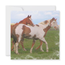 Horse Pair Invitations