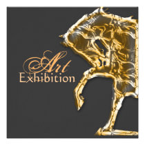Horse party show event racing invitations