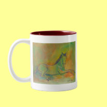 Horse Pastel Portrait Mug by donnabellas Horse Pastel Portrait Mug