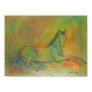 Horse Pastel Portrait Poster
