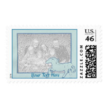 Horse Photo Frame Postage postage by Customizables Horse Photo Frame Postage postage