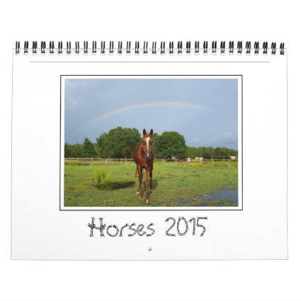 Horse Photography Calendar 2015