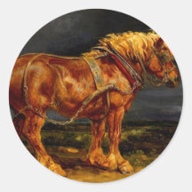 horse-pictures-11 round stickers