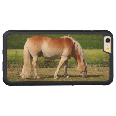 Horse portrait carved® maple iPhone 6 plus bumper case