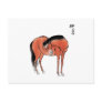HORSE POSTCARD