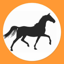 Horse Prancer stickers