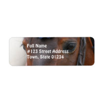 Horse Profile Mailing Label labels