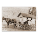 Horse Pulling Cart cards