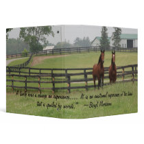 Horse Quotation Binder 1