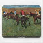 Horse Race Before The Start By Edgar Degas Mousepad