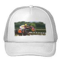Horse Race Finish Baseball Hat