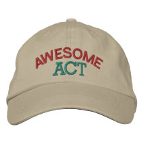 Horse Racing Awesome Act Embroidered Hat