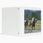 Horse racing binder