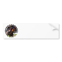Horse Racing Bumper Sticker