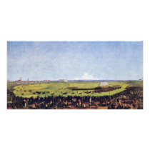 Horse Racing By Kobell Wilhelm Von (Best Quality) Picture Card