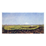 Horse Racing By Kobell Wilhelm Von (Best Quality) Picture Card
