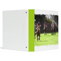 Horse Racing Field Binder