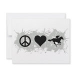 Horse racing custom announcements
