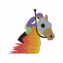 Horse Racing Logo embroidered shirts by ZazzleEmbroidery Horse Racing Logo embroidered shirts