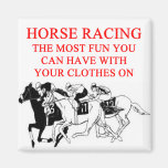 HORSE racing Magnet