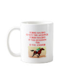 horse racing mugs