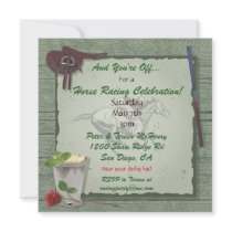 Horse Racing Party Invitation