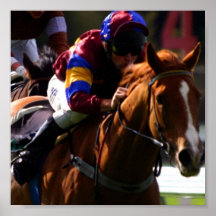 Horse Racing Photo Print