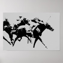 Horse Racing Poster