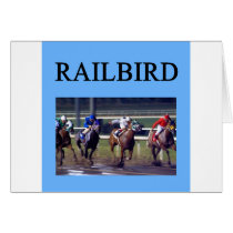HORSE RACing railbird cards