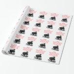 horse racing wrapping paper