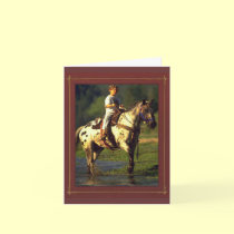 Horse Rider NoteCards