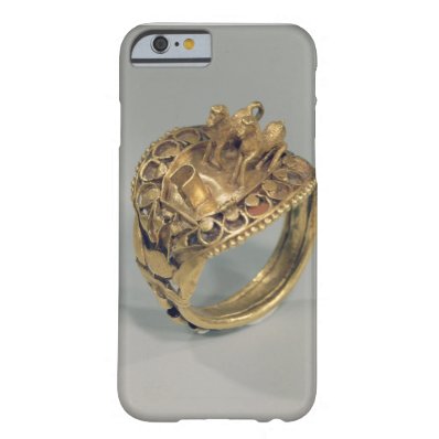 Horse ring gold and cornelian barely there iPhone 6 case