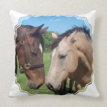 Horse Romance Pillow