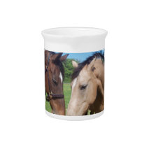 Horse Romance Pitcher