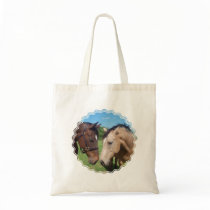 Horse Romance Small Canvas Bag bags