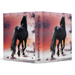 Horse running free binders