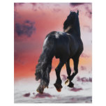 Horse running free personalized flyer