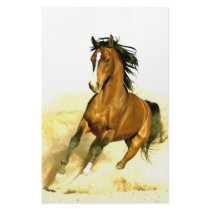 Horse Running Stationery Paper