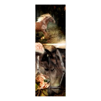 Horse & Scripture Mini Card Customizable profilecard
