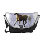 Horse Shadow Rickshaw Messenger Bag
