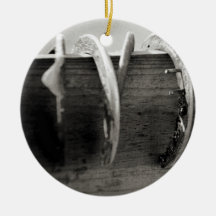 Horse Shoes Christmas Tree Ornament