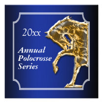 Horse showjumping polo party event invitations