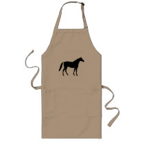 Horse Silhouette aprons