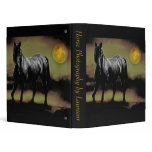 Horse silhouette by Moonlight binders