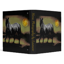 Horse silhouette by Moonlight Vinyl Binders
